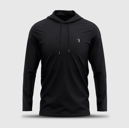 Black Performance Hoodie x Bogey Bros