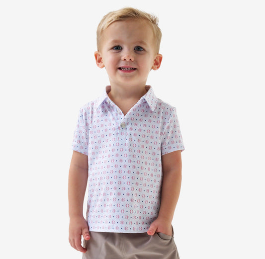 Kids Baseball Polo x Burlebo