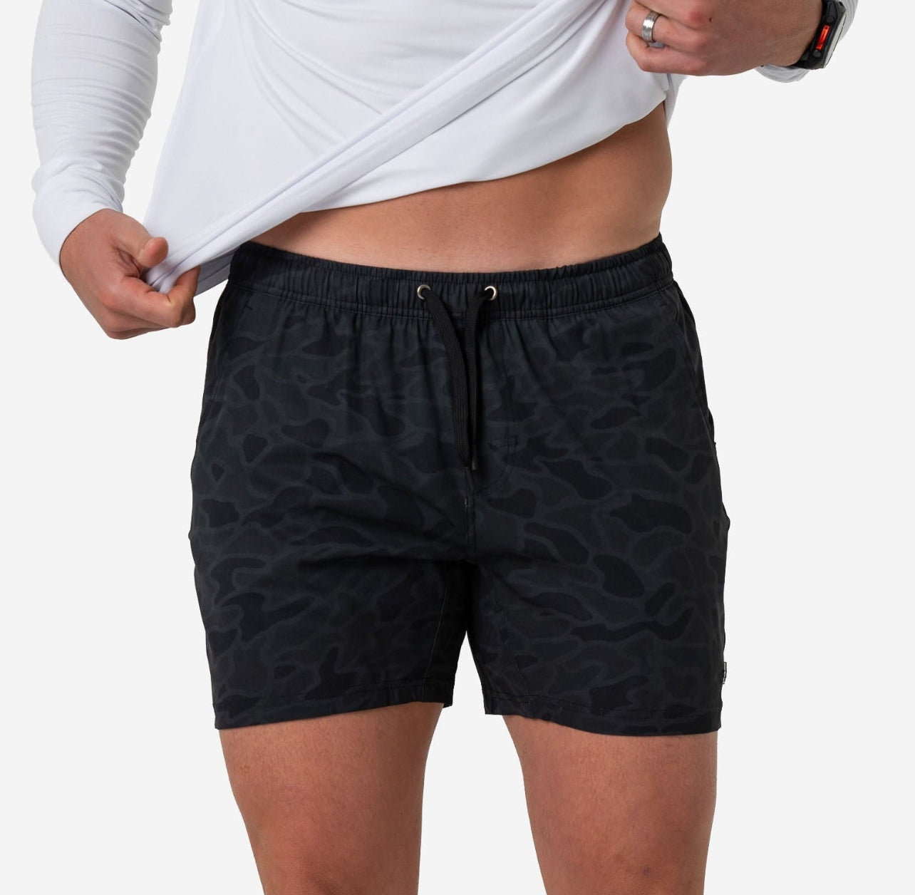 Black Athletic Short x Burlebo