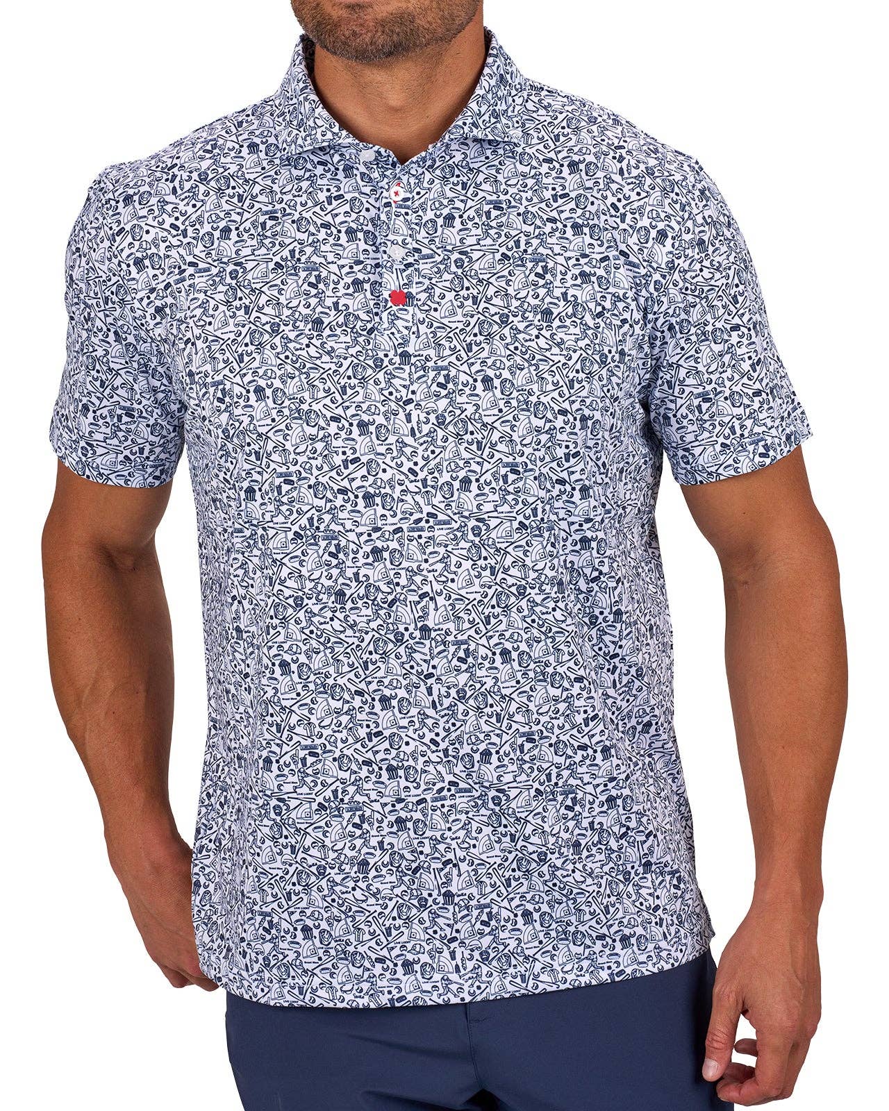 Baseball Luck Polo