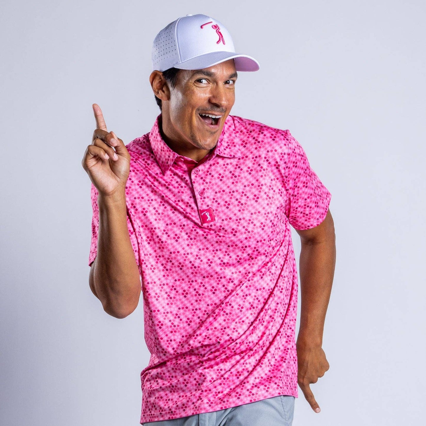 Dots-Pink-Polo